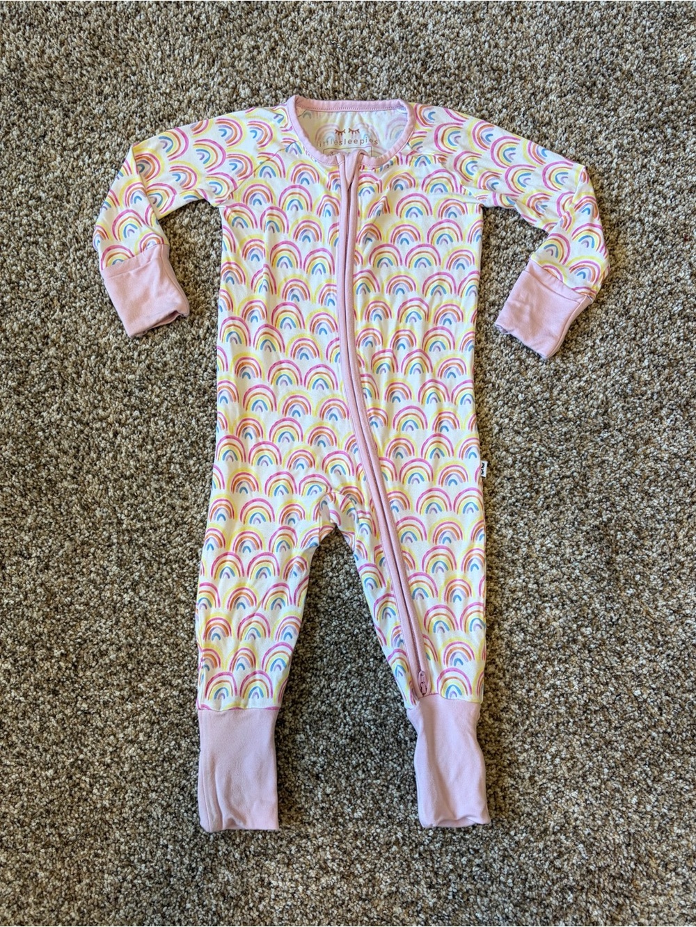 Little Sleepies Pajamas :: Size 3-6 months